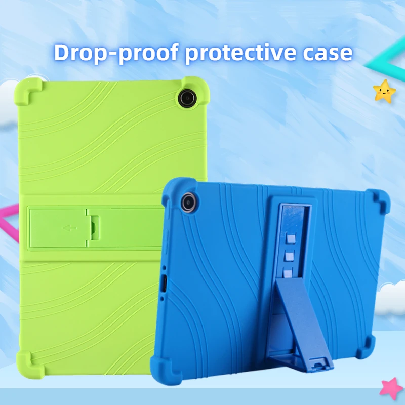 Adjustable Stand Case for Amazon Fire Max 11 2023 13th Gen Model KFSNWI Multi-angles Soft Silicone Cover Shockproof Tablet Shell