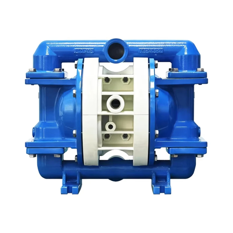 CE certified ISO 9001 pneumatic double diaphragm pump, self-priming, low maintenance, long service life, wastewater treatment