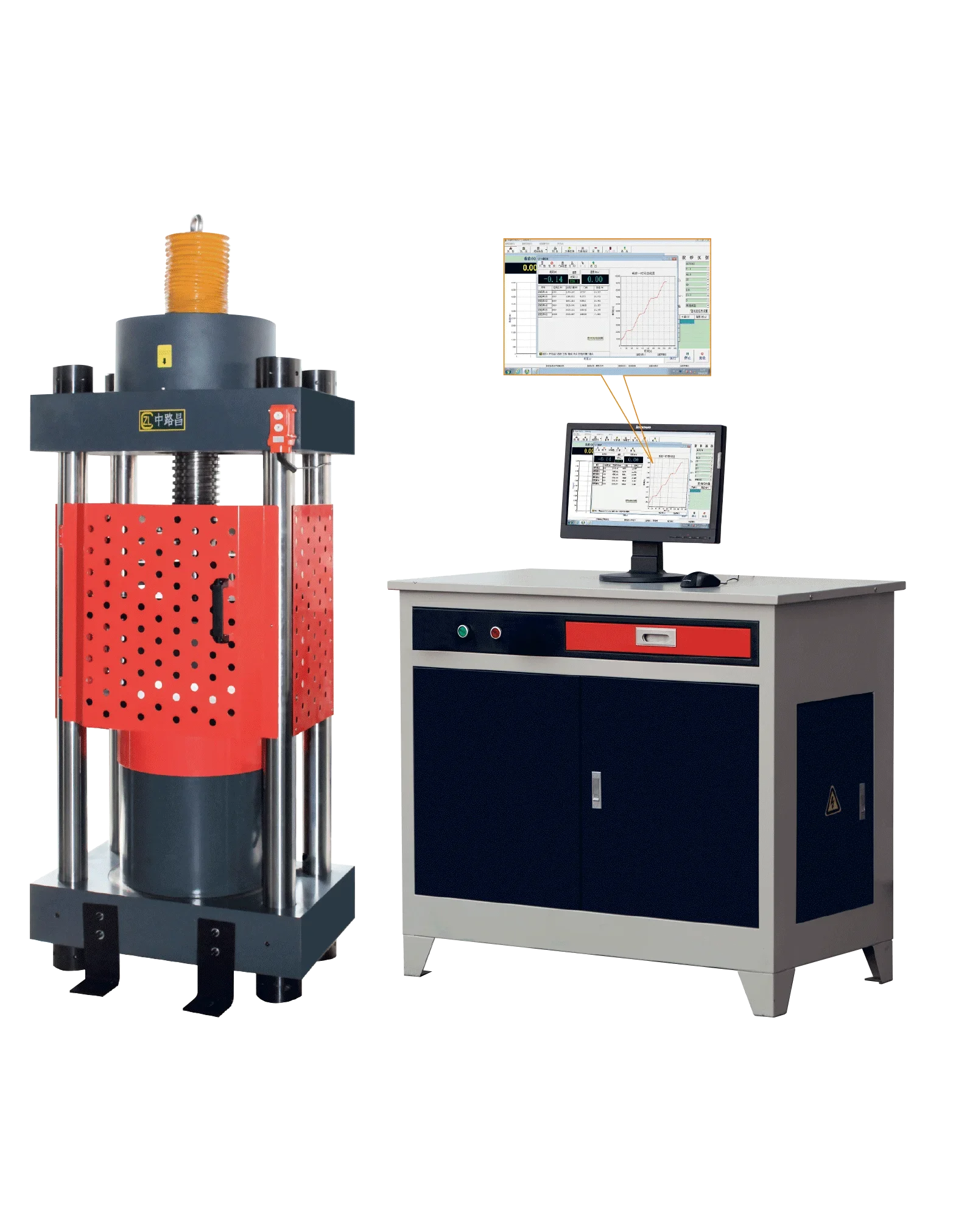 concrete testing lab equipment cube testing machine