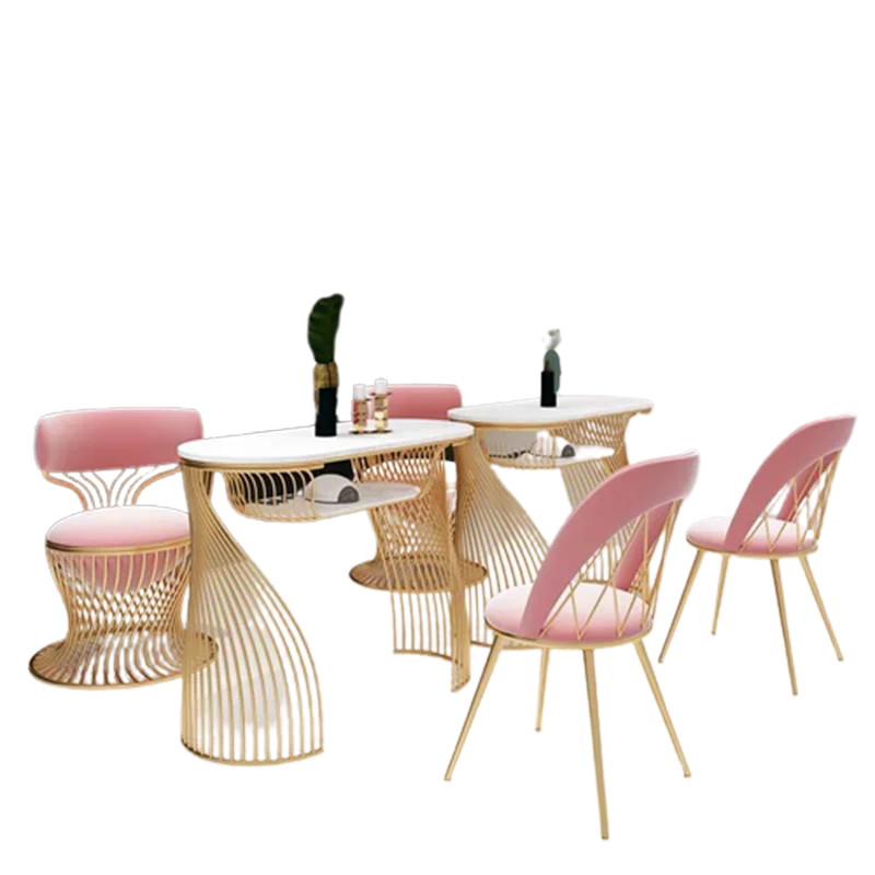 

Luxury Nail Tech Table Desk Prosthetic Professional Manicure Table Makeup Manicurist Mesa manicura Beauty Furniture