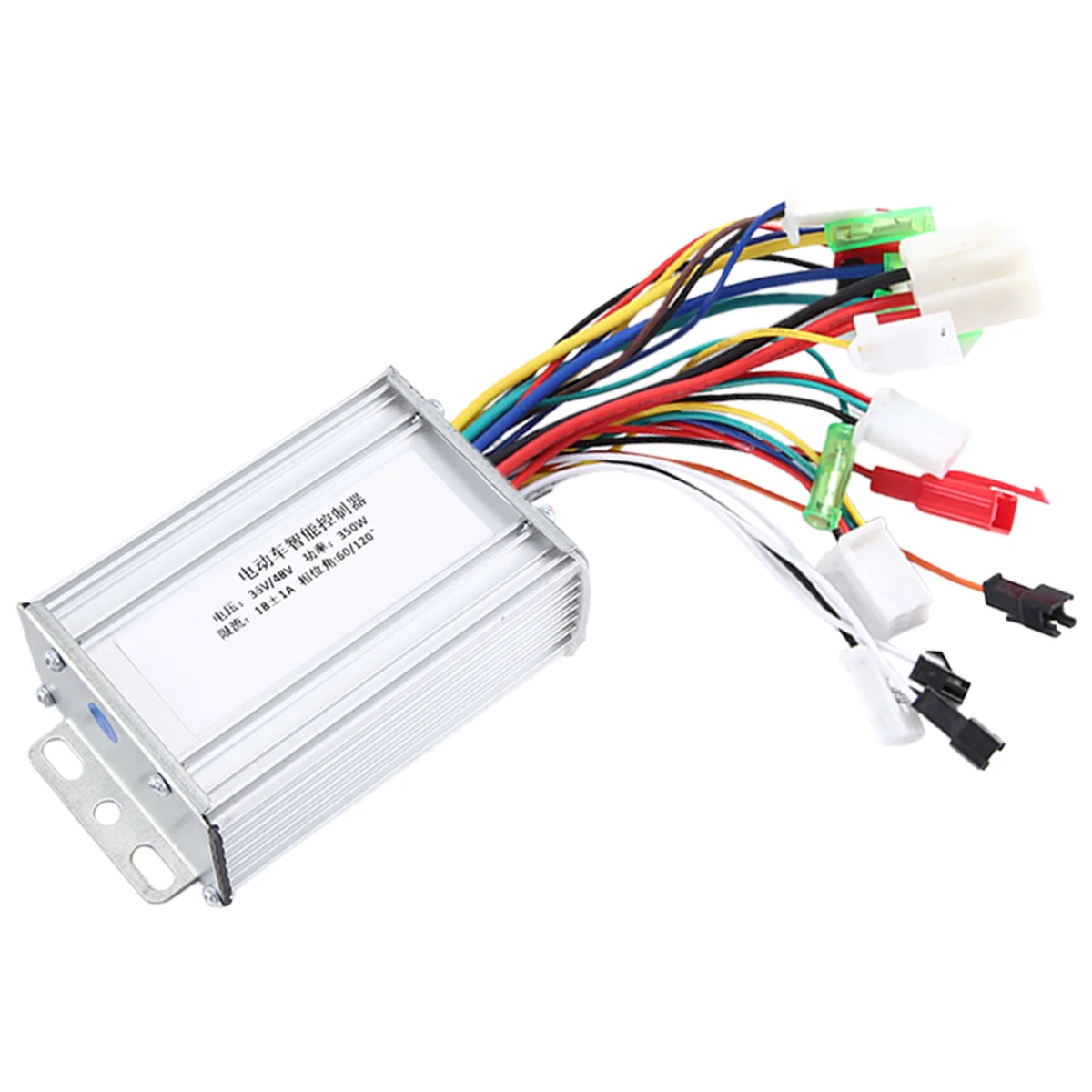 36V 48V 350W E-Bike Brushless Controller 6 หลอด Dual Mode สําหรับไฟฟ้าจักรยานสกู๊ตเตอร์ความเร็วอัจฉริยะ Dual มอเตอร์ Part