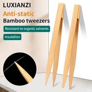 Luxianzi-Bambus-Bambus-Bambus, hitzebeständige, gerade Spitze, Bambus auf Telefon, elektronische Reparatur, Schweißhandwerkzeuge vermittelt 6 Hauptverkäufe Lenha Pinzetten - №1