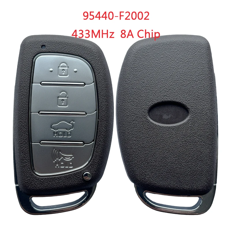 

TXK020168 95440-F2002 для Hyundai Elantra Smart Remote Key 4 Button 433MHz 8A Chip 95440F2002 FCC ID CQOFD00120