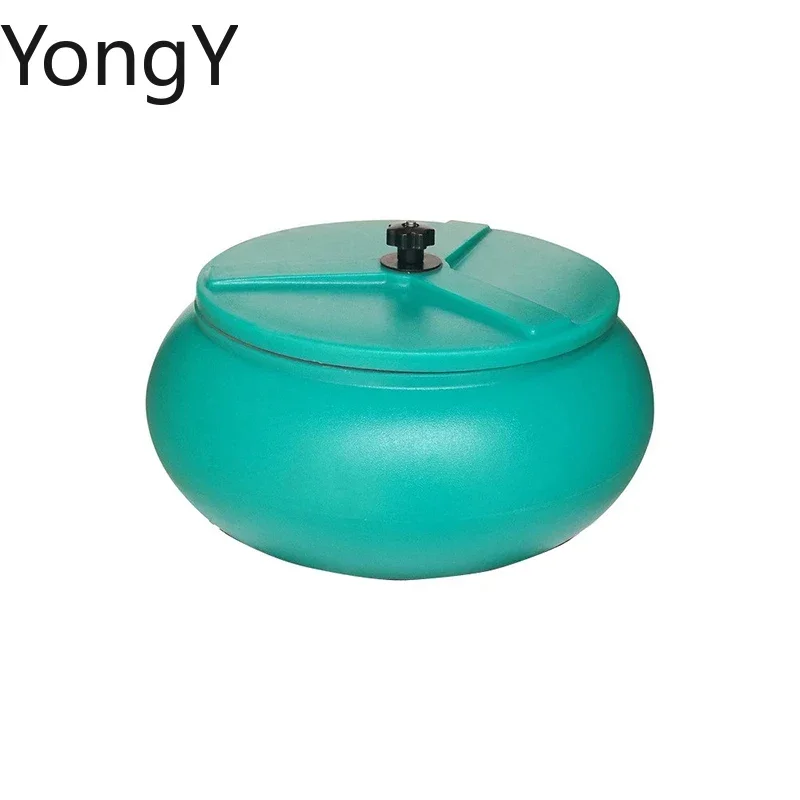 17-Inch Big-Size Vibratory Polishing Barrel Jade & Metal Parts Vibratory Polisher Edge Burr Removal Surface Dirt Tool