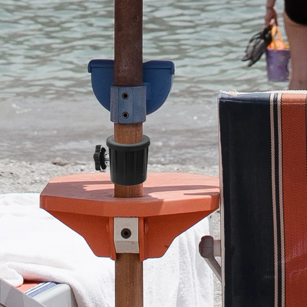 

BCOATH Umbrella Base Cap Heavy Duty Patio Parasol Hole Plug Outdoor Table Replacement Black Thicker Fit for Rain Cover