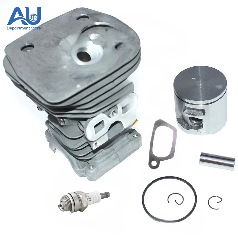 47mm Cylinder Piston Kit for Husqvarna 455 455 Rancher 455E 460 460 Rancher Jonsered CS2255 Chainsaw PN 537320402 537320501