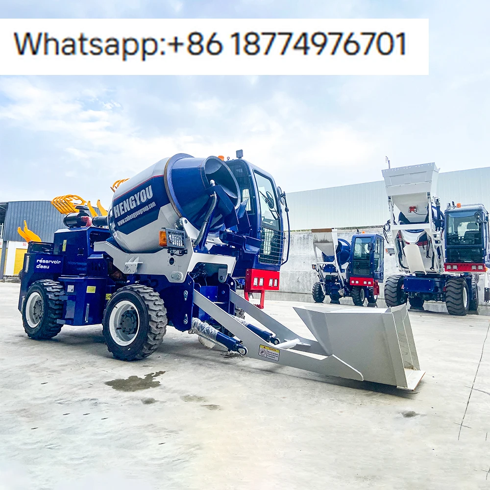 Automatically Operation Truck Mounted Concrete Mixers Pump with Truck Engineeringwith Factory Price