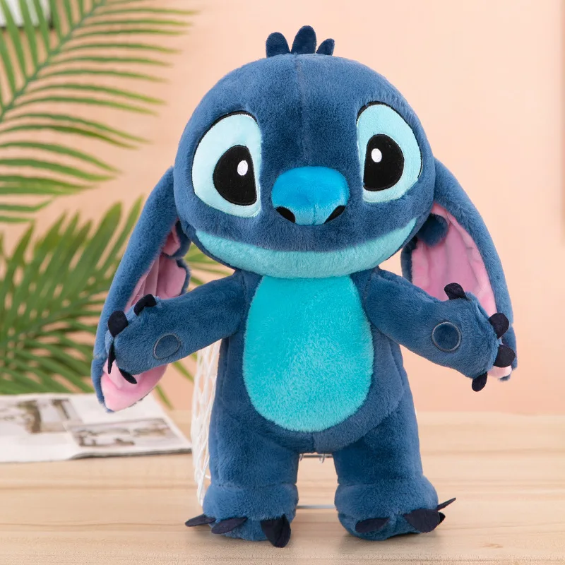 30/60cm Lilo e Ponto Disney Brinquedos De Pelúcia Postura Em Pé Kawaii Pixar Anime Bonecas De Pelúcia Stich Presente Recheado Macio para Crianças