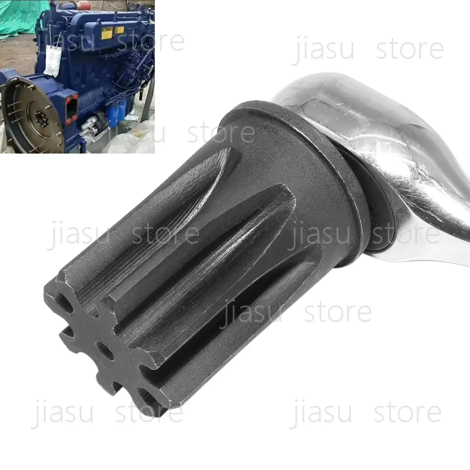 Engine Barring Tool Gear Compatible with Caterpillar C7-C32, 3306-3516 Engine Crankshaft Turning Service Tool