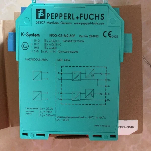 

1pc New for Safety Barrier Kfd0-cs-ex250p Brand Fast Shipping Brand New Original Spot Plc 2026