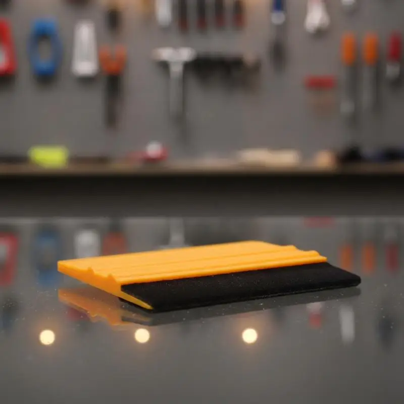 4 Inch Heavy Duty Vinyl Squeegee Tool Felt Edge Scraper for Auto Carbon Film Sticker Wrap Window Tint Install