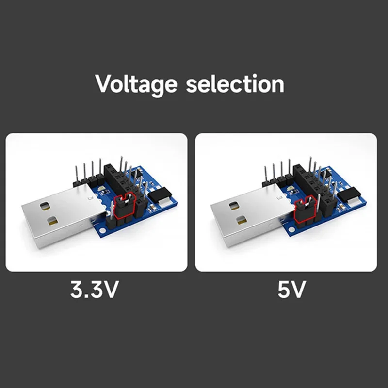 CP2102 USB UART CDSENET E15-USB-T2 USB to TTL 3.3V 5V Wireless Test Board Adapter For RF Serial Module