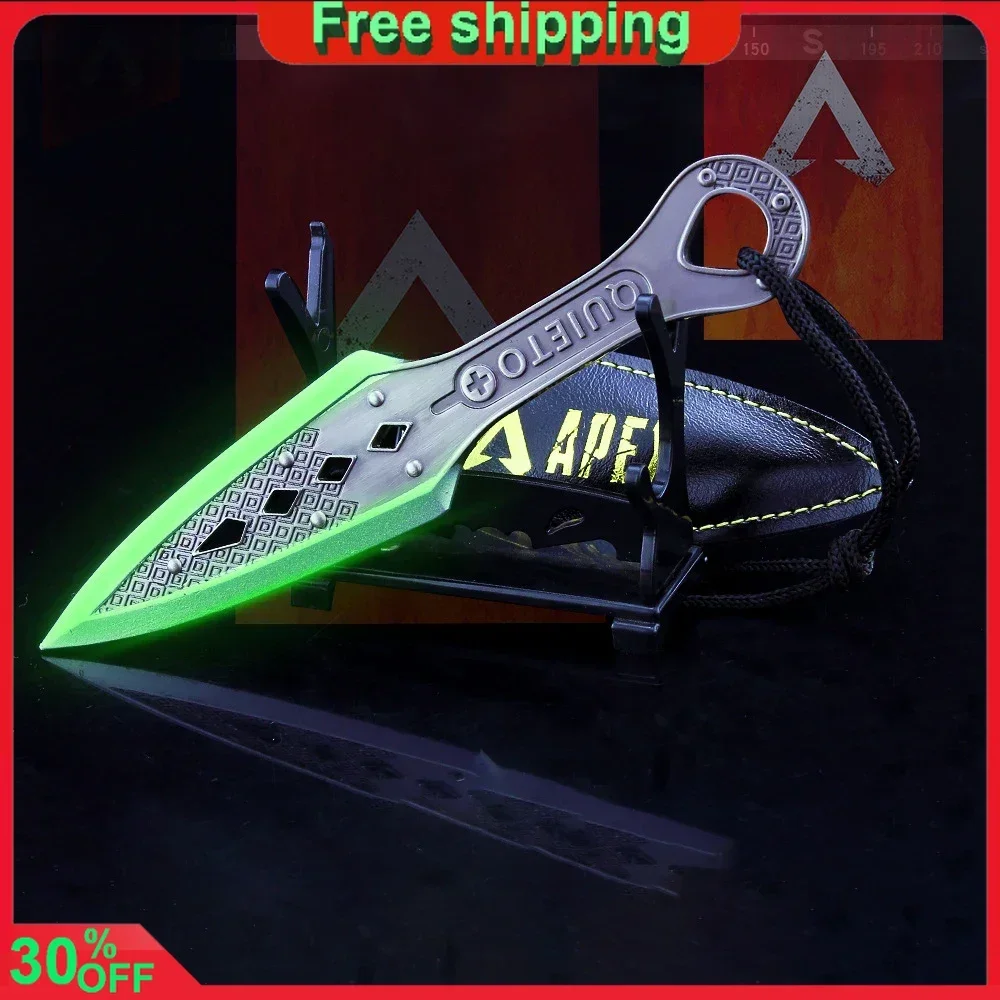 

15cm Apex Legends Weapon Heirloom Kunai Kairi Imahara Heirloom Luminous Wraith Peripheral Metal Game Katana Sword Model Gift Toy