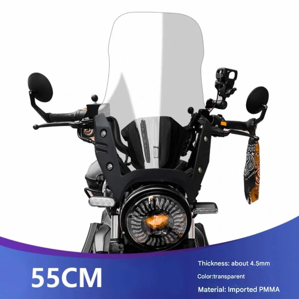 【Good quality】For Haojue TR300 travel version front windshield motorcycle front windshield original car buckle installation