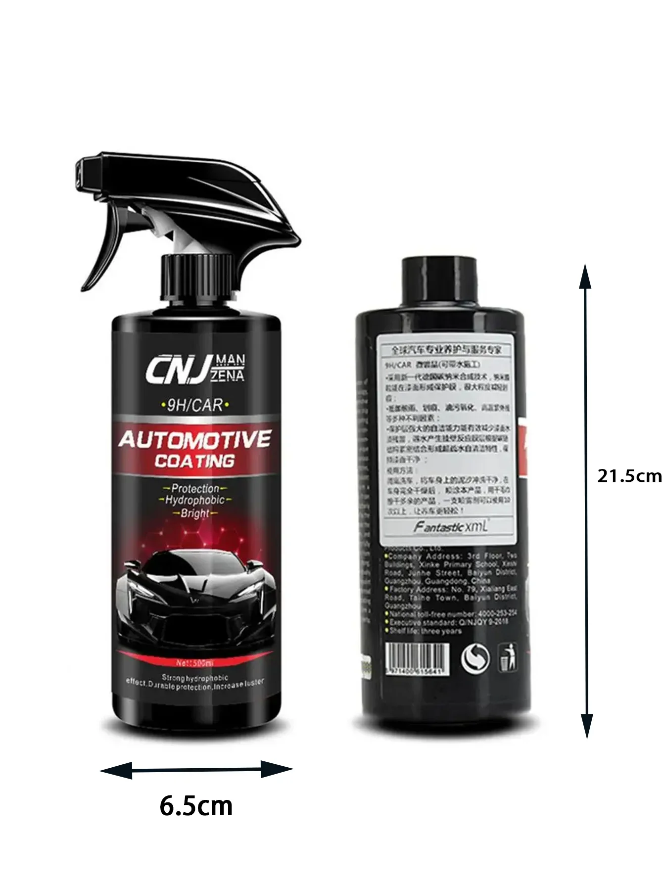 Automotive ceramica Nano rivestimento liquido Coatin Nano strato idrofobo impermeabile vetro placcato lucidatura vernice accessori Auto