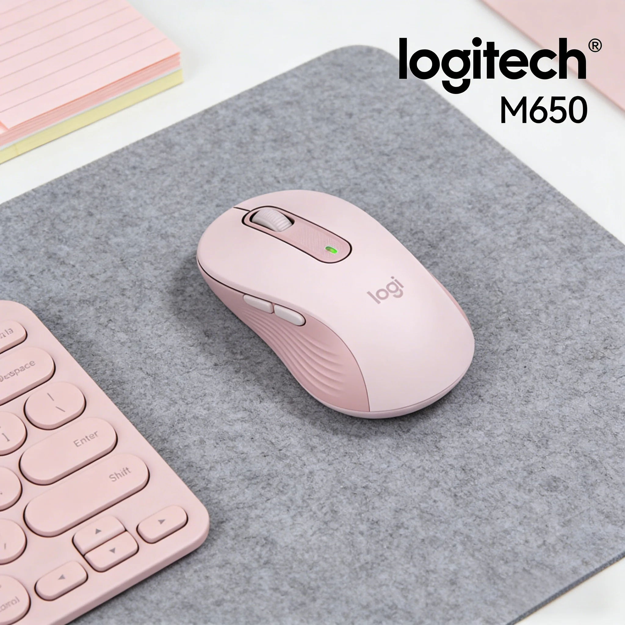

Мышь Logitech M650/M650L Eco Campus — из переработанного пластика для экологичных кампусов