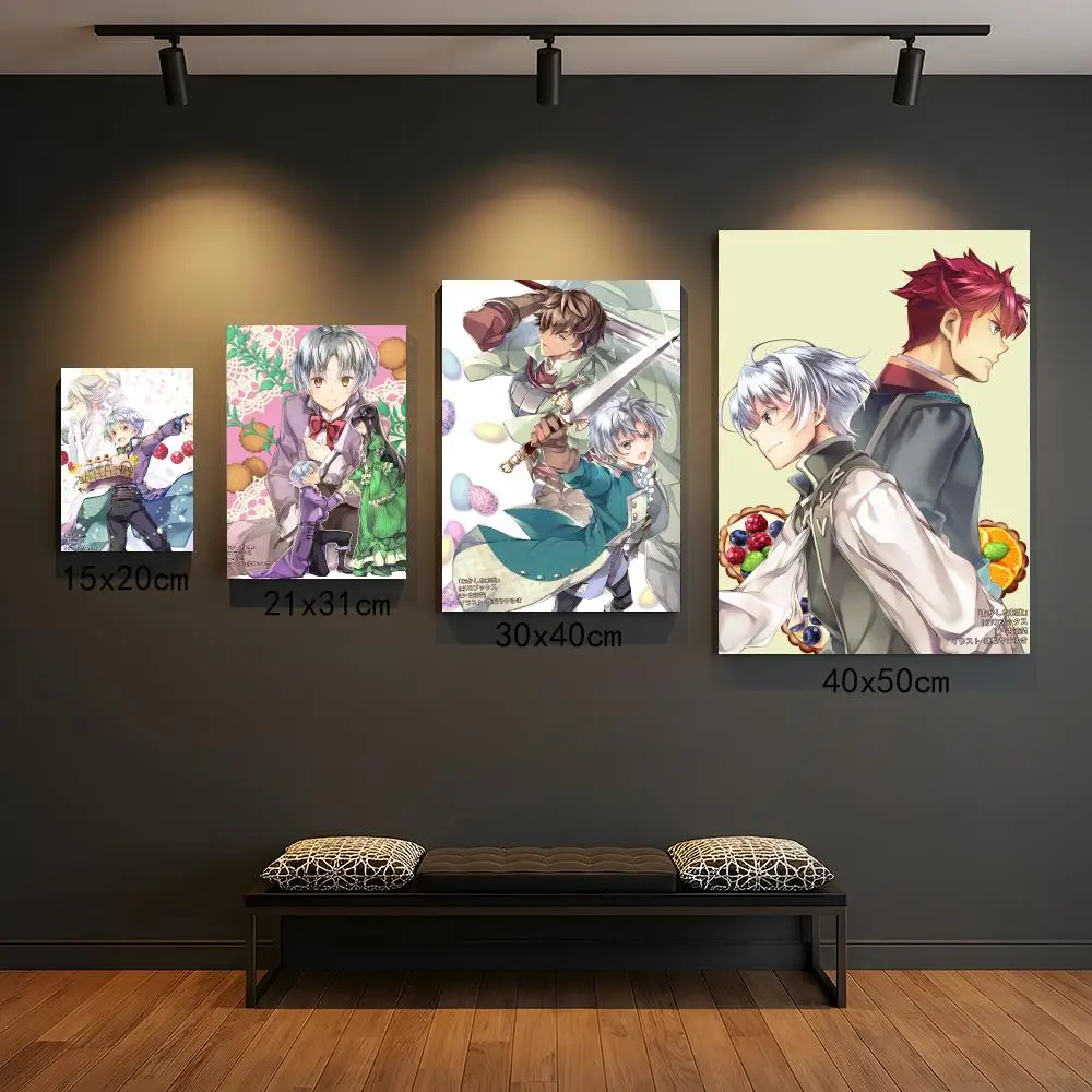anime S-Sweet Reincarnation-N Painting Calligraphy Boho Botanical Decor for Living Room  Elegant Home Style