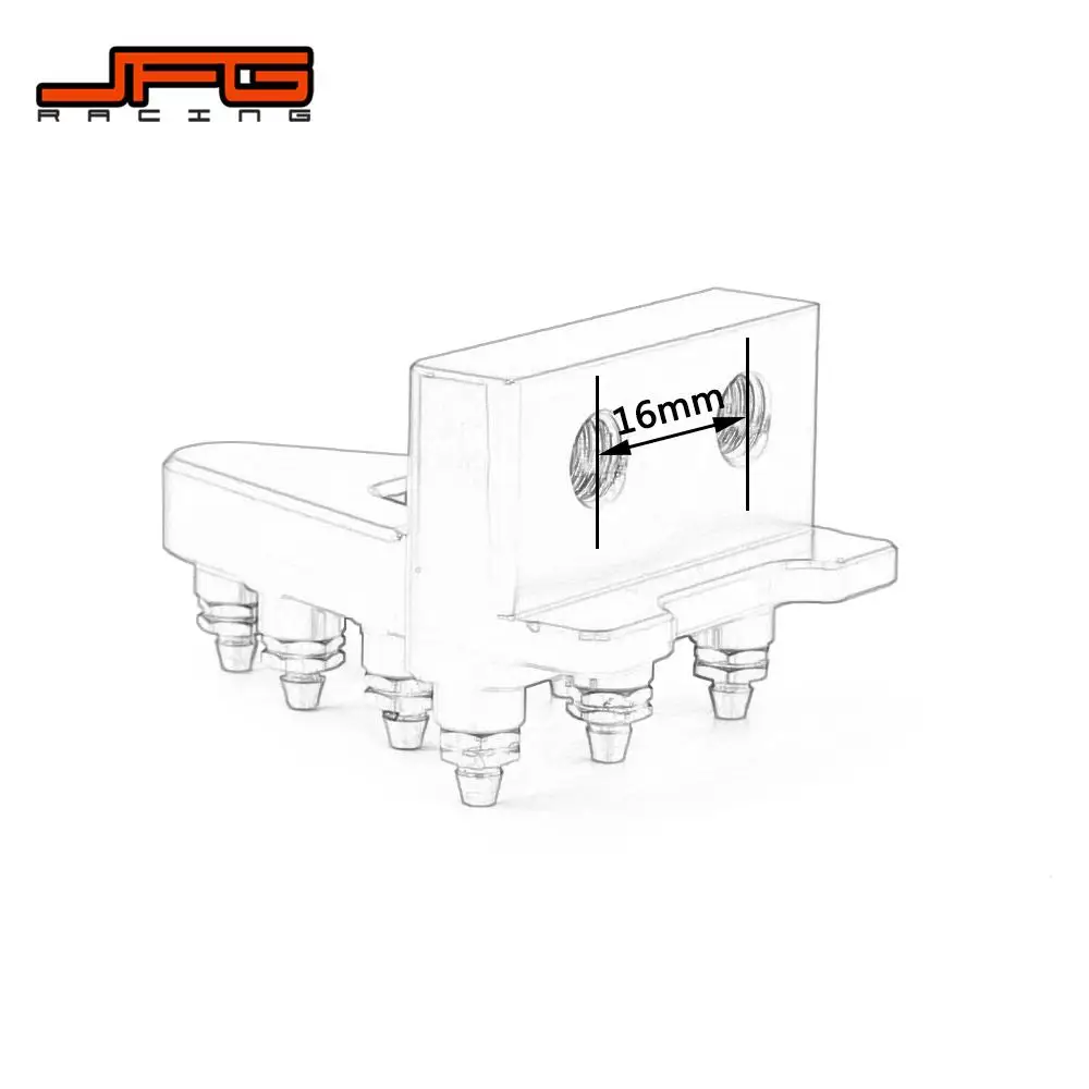 CNC Motorcycle Foot Brake Pedal Tip Footpegs For KTM SX EXC HONDA CRF50 XR50 SSR SDG TAO Pitster Pro Coolster Demon X WPB Orion