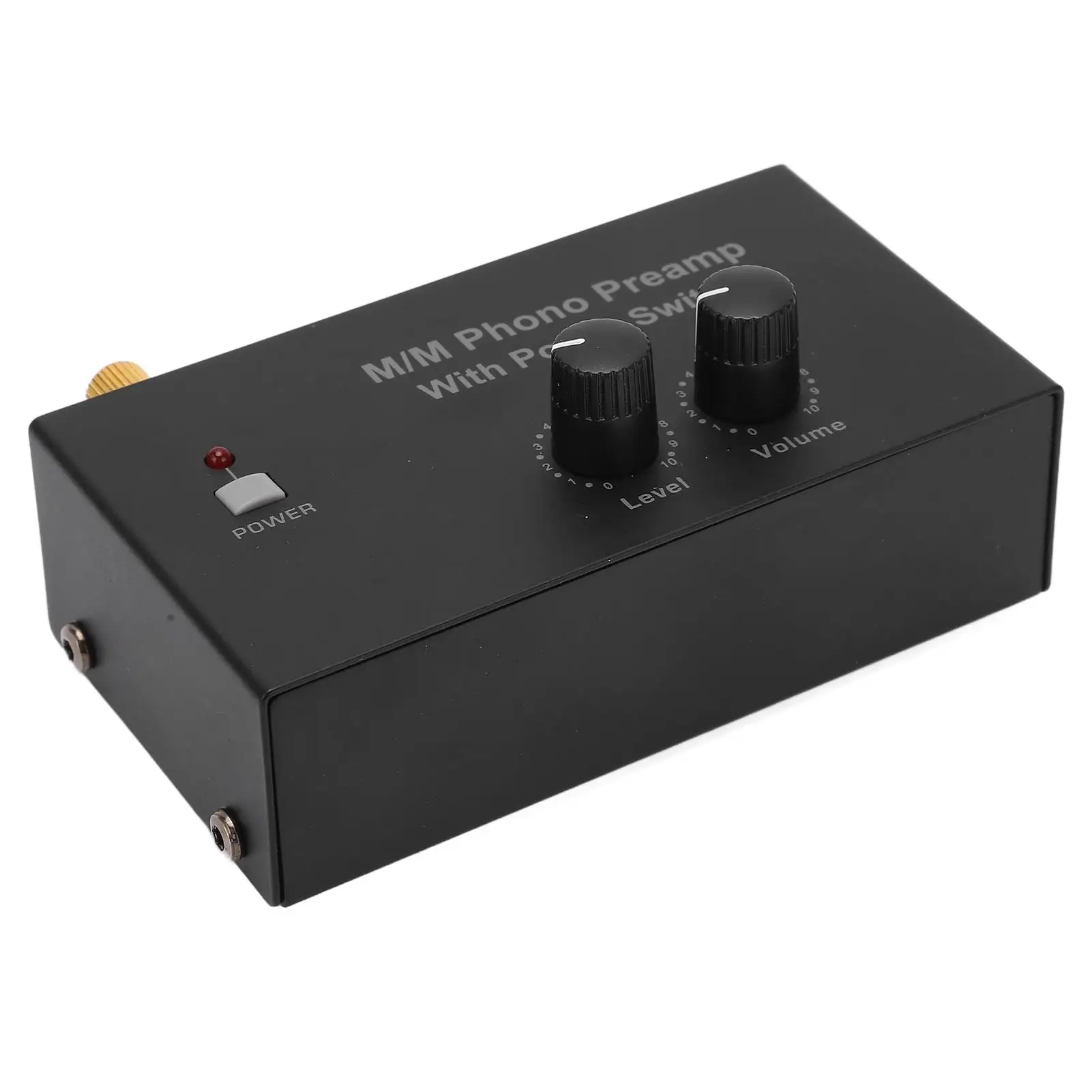 Phono Preamp for Turntables with RCA Input/Output, Volume Control, EU Plug, 100-240VAC - Model PP500