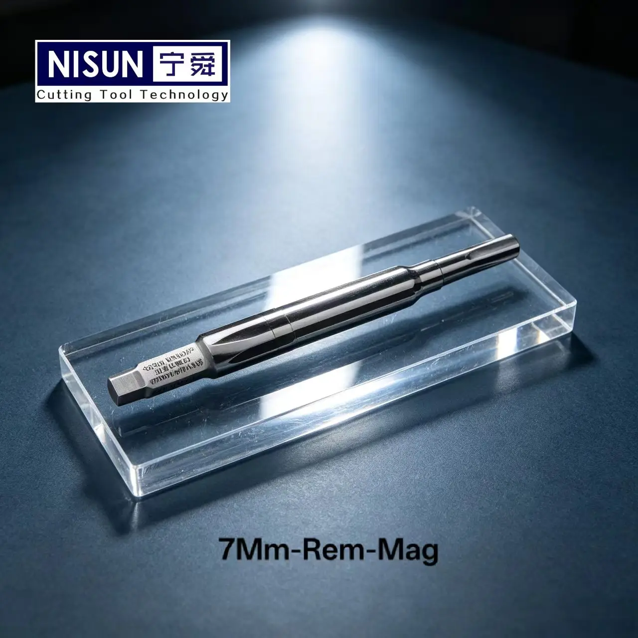 7mm-Rem-Mag SAAMI Chamber Reamer solid carbide Tungsten steel