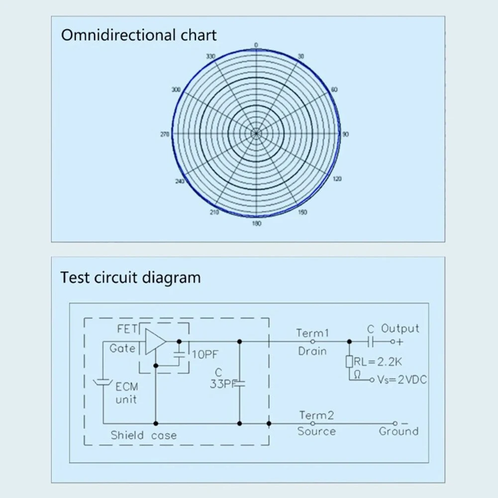 DR601 แกนไมโครโฟนแกนไมโครโฟนแบบ Capacitive ความไวสูงตัดเสียงรบกวนแกนไมโครโฟนรอบทิศทางแกนไมโครโฟนโลหะ