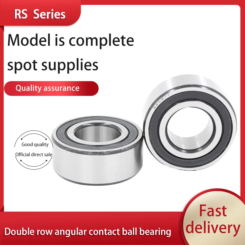 

1 PC Double row angular contact ball bearing 3003-2RS 3003RS inner diameter 17 outer diameter 35 thickness 14mm high speed.