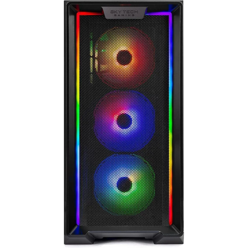 Gaming PC Desktop,  i5 12400F 2.5 GHz (4.4GHz Turbo Boost), NVIDIA GTX 1650 4GB GDDR6, 500GB SSD, 16GB DDR4 RAM 3200, 650W Gold view 3
