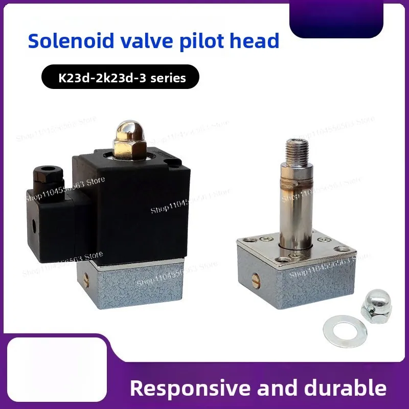 Pilot Head K23D-2/K23D-3 Pilot Operated Solenoid Valve K23JD-10/15/20/25W K25JD K25D Pneumatic Directional Control
