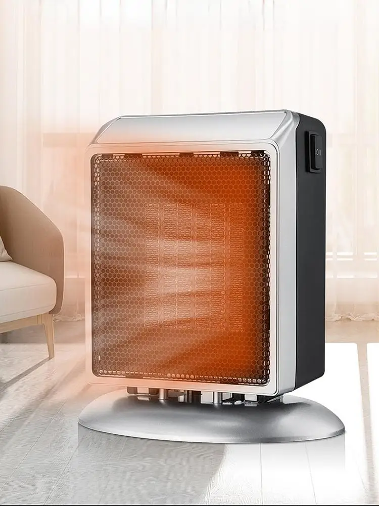 Heater for Room 900W Mini Portable Electric Heater Home Heating Radiator Fans Bedroom Office Space Winter Warmer Hot Air Blower