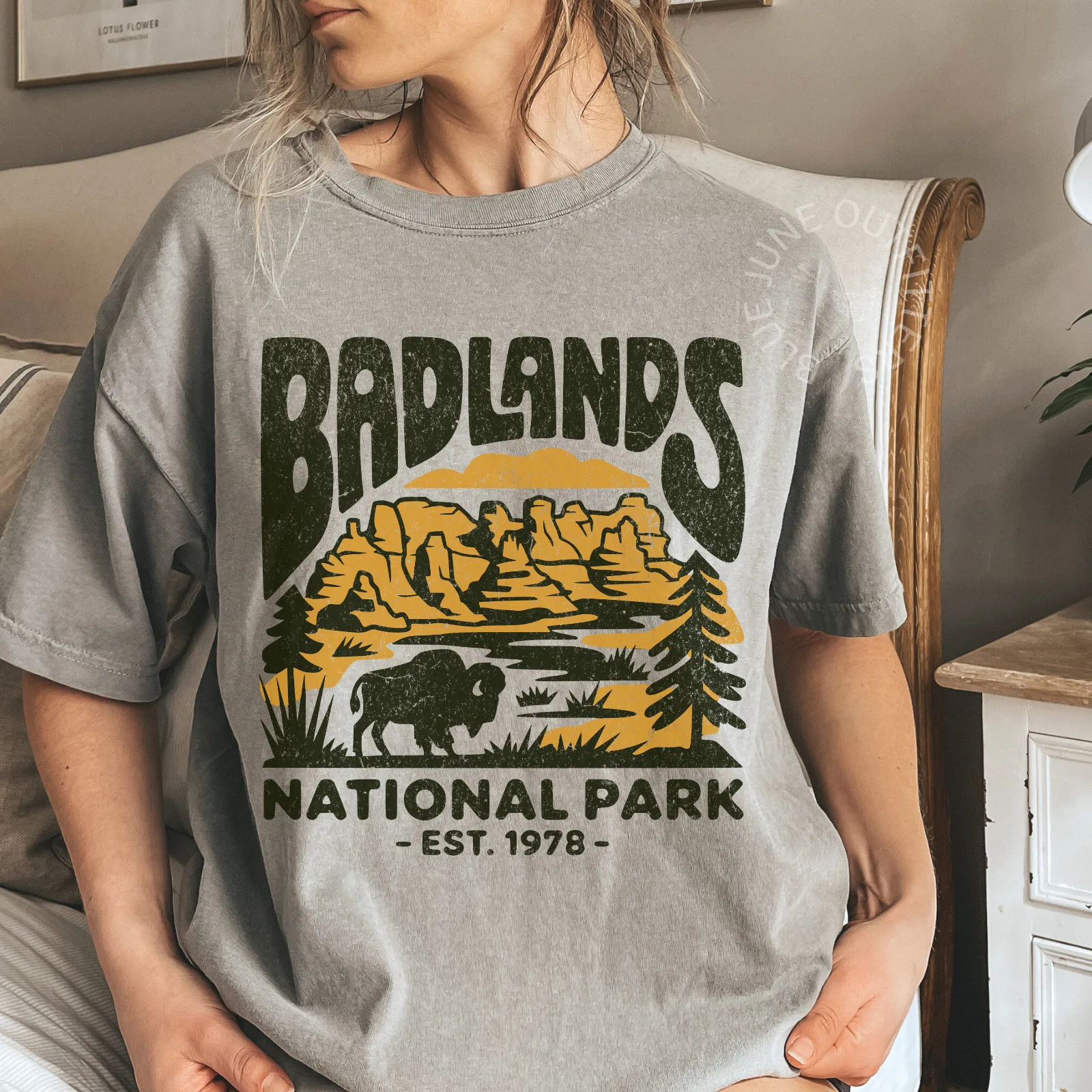 BADLANDS NATIONAL PARK TEE | SOUTH DAKOTA OUTDOOR ADVENTURE AESTHETIC | EXPLORE