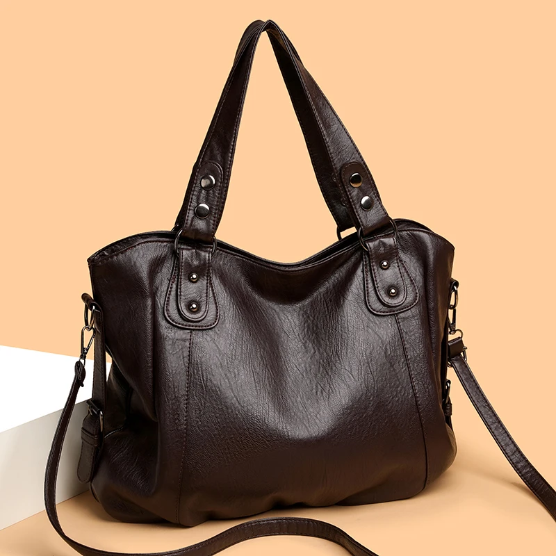 

Large Capacity Bags Women's New superior Quality Fashion Shoulder Bag Fashion Versatile Crossbody Tote Bags High quality PU Bag