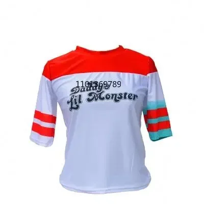 أزياء الهالوين لعام 2025 للنساء Zelfmoord Harley التأثيرية أزياء فرقة كوين الوحش Gestikte Jas Broek مجموعات أنيمي الهالوين