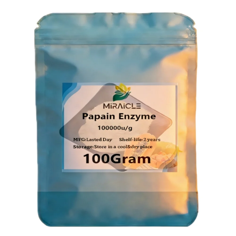 

Customized Aluminum Foil Bag for Fitness Party 100000u/gPapain Papaya Extract Powder,DIY Homemade Soap Making Scients