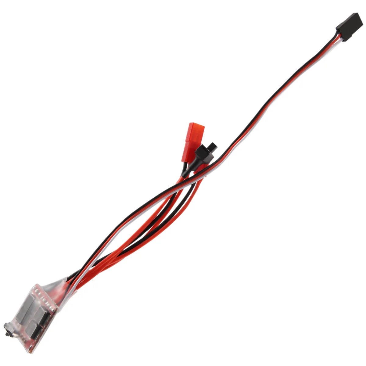 Controlador de velocidade do motor esc 30a 4-8v, para carro rc, 1/16, 1/18, para a escalada, tanque, mini carro 4wd