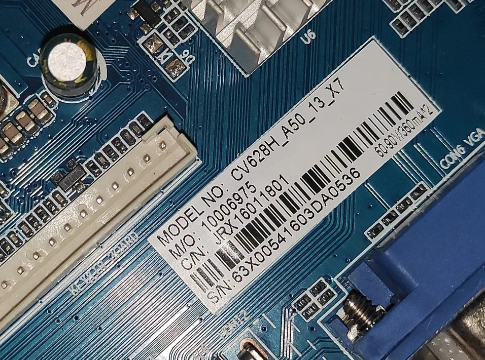 شحن مجاني! CV628H-A50 ثلاثة في واحد عالية الطاقة شبكة التلفزيون اللوحة 60-90 فولت 360max2 العمل الجيد