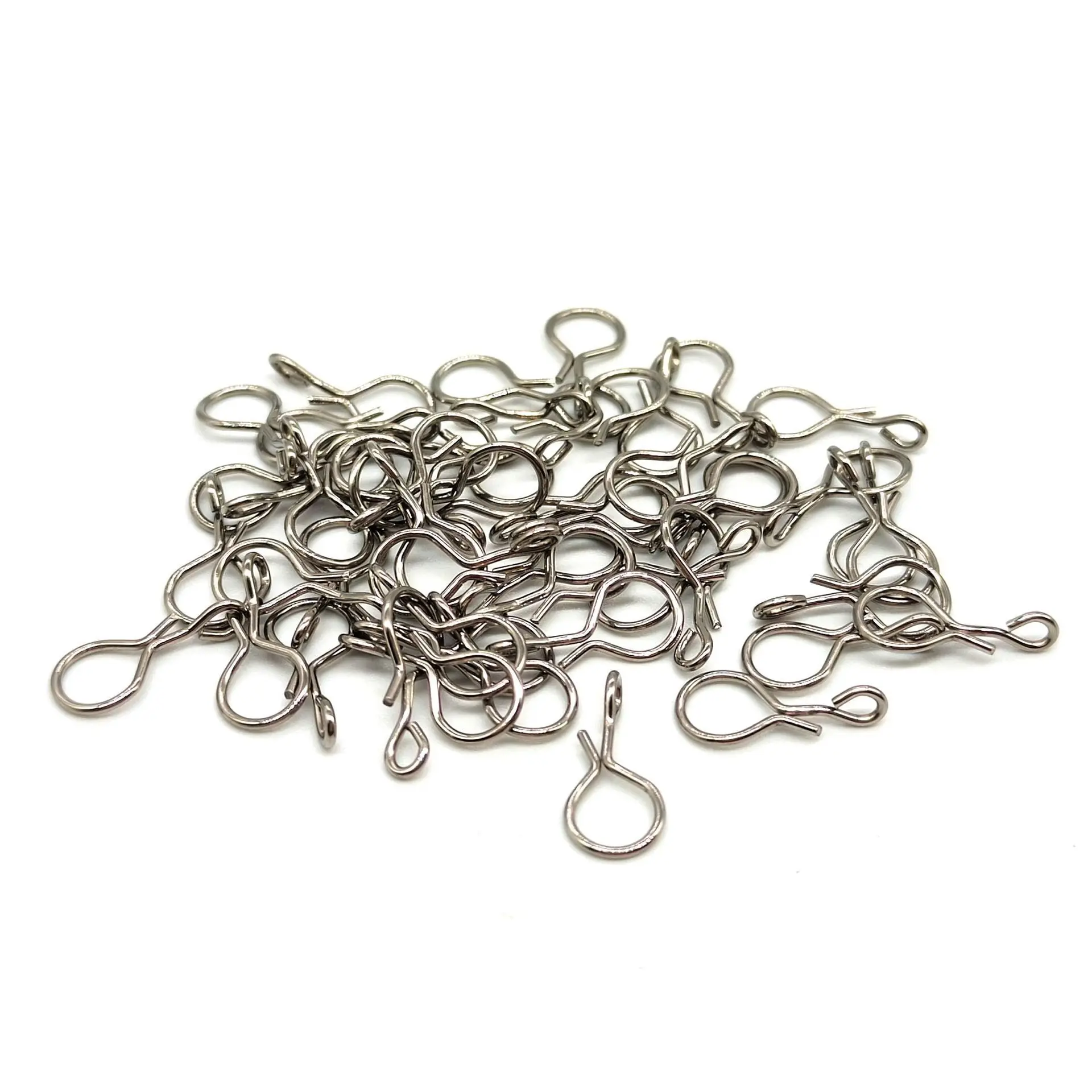 High Strength Quick Link Connector For Fishing Lure Clip Hook Swivel Accessory Solid Ring Tackle Gear For Fly Angling