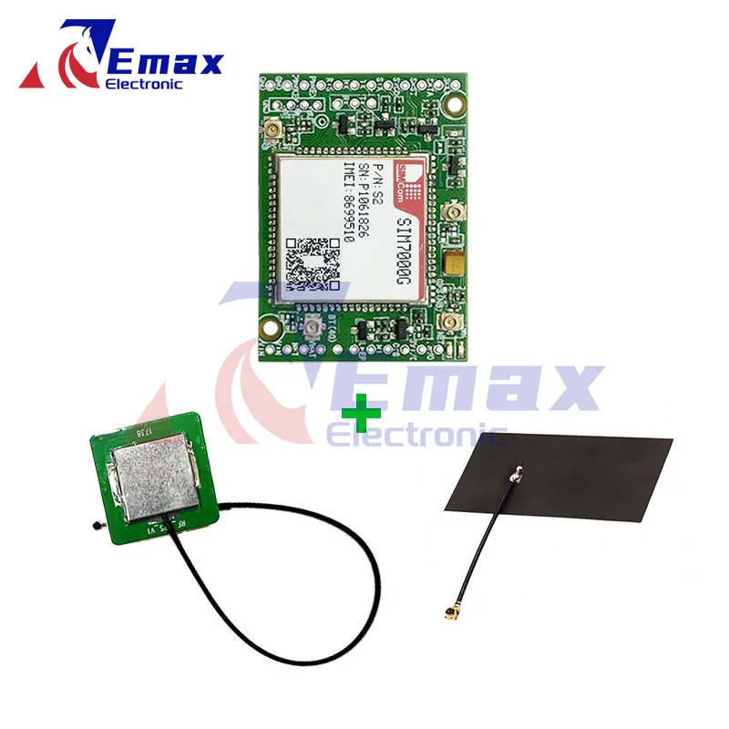 

SIMcom SIM7000G CAT1 Core Board LPWA+NBIOT+CATM+GPS SIM7000G with GPS antenna