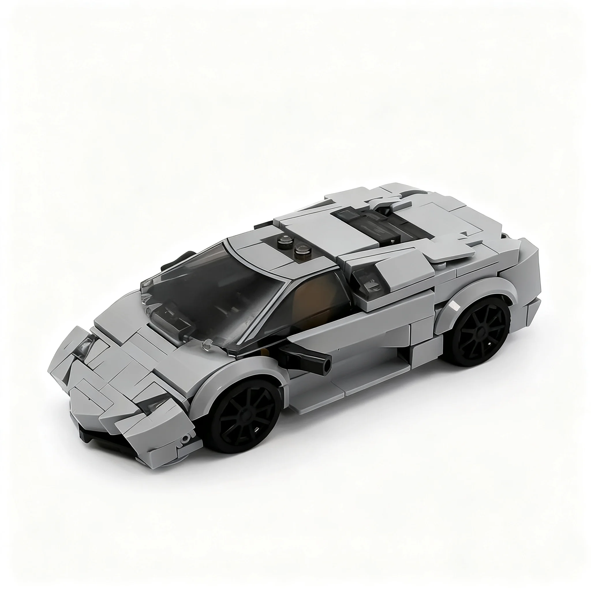 267pcs MOC city Champions Raging Bull Reventon Model Christmas Gift DIY Office Desk Ornament And Creative Art