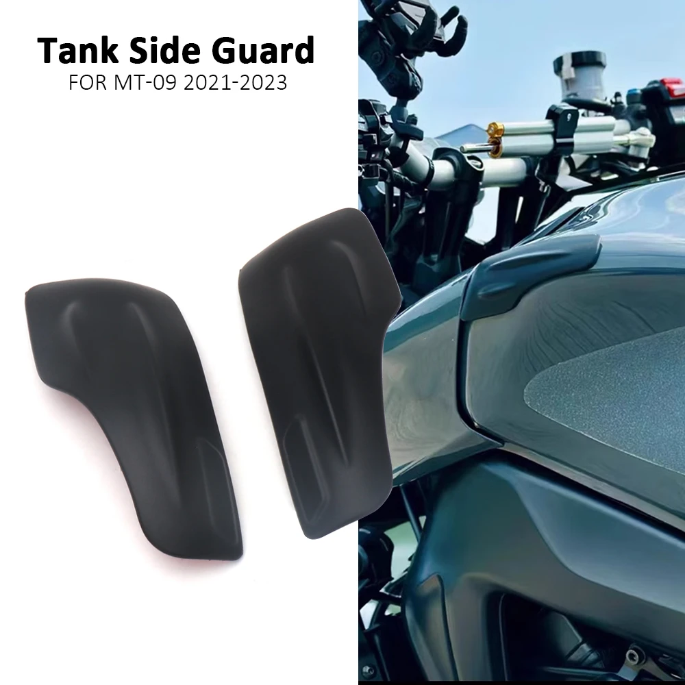 

For YAMAHA MT09 Mt09 MT-09 MT 09 2021 2022 2023 Motorcycle Side Sticker Anti-Friction Fuel Tank Pad Accessories