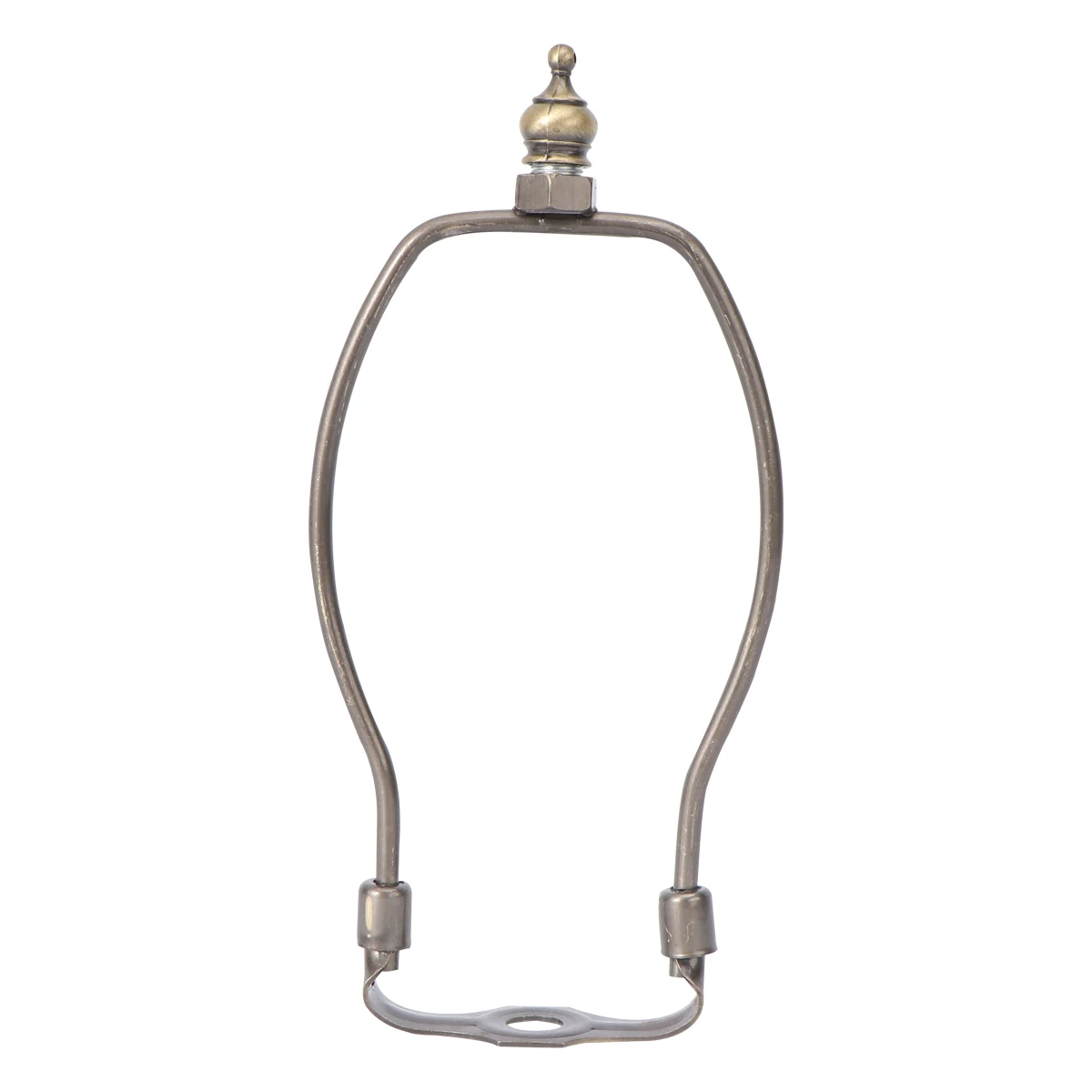 

1Pcs Lamp Horn Bracket Metal Harp Holder Stable Durable Lampshade Frame Bronze 7 Inch Practical Home Light Fittings