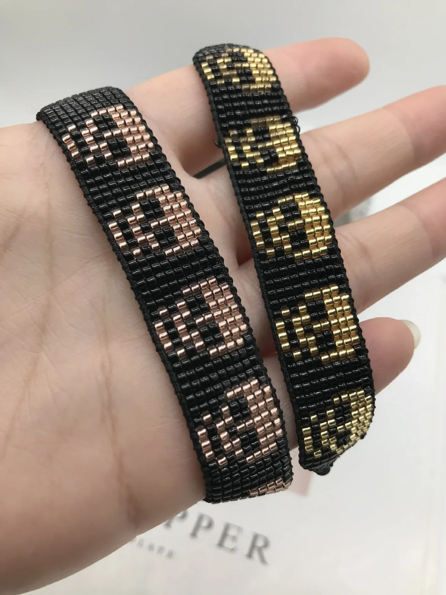

Rice Ball Bracelet Hand woven skull Retro originality personality Simplicity Bohemia Unisex Beaded Bracelet