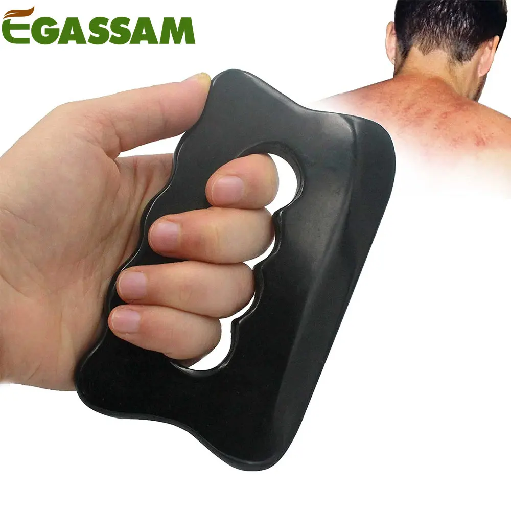 

Gua Sha Massage Tool, Bian Stone Gua Sha Tool Gua Sha Stone for Soft Tissue Scraping, Used for Back, Legs, Arms, Neck,Shoulder