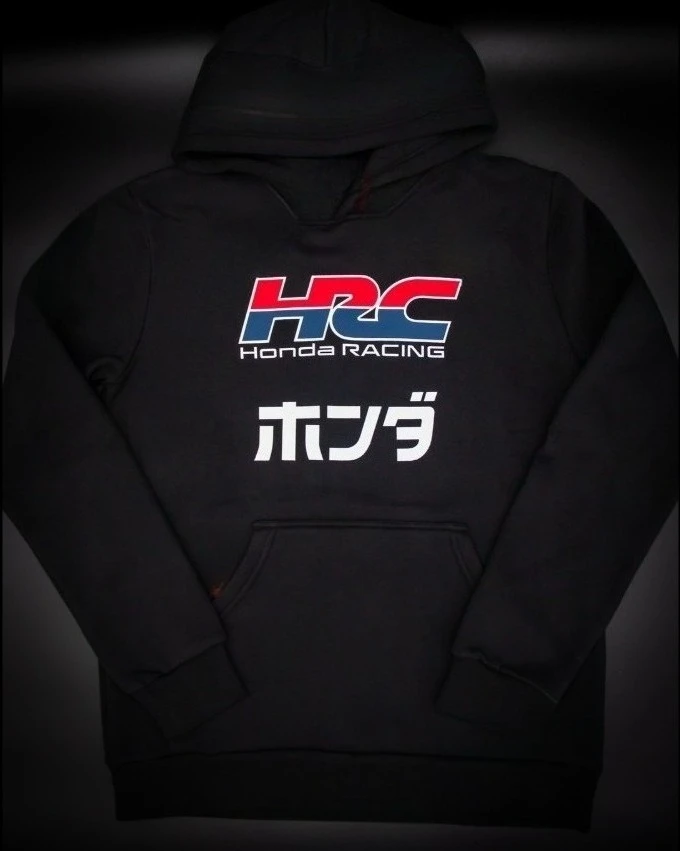 

New Hoodie Honda Printed Logo Printed Autumn and Winter Men's and Women's Universal Street Clothing Casual Hoodie Motorcycle