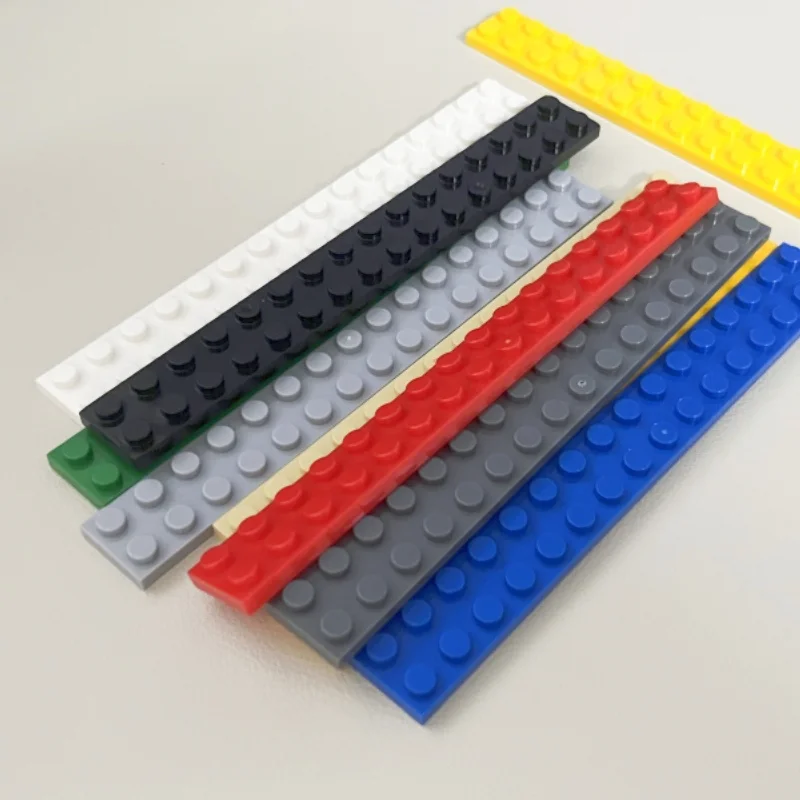 Lot 4282 Plate 2 x 16 Dots Thin Figures Bricks Toys For Technical Buildings Blocks Compatible Educational Creative Size DIY MOC