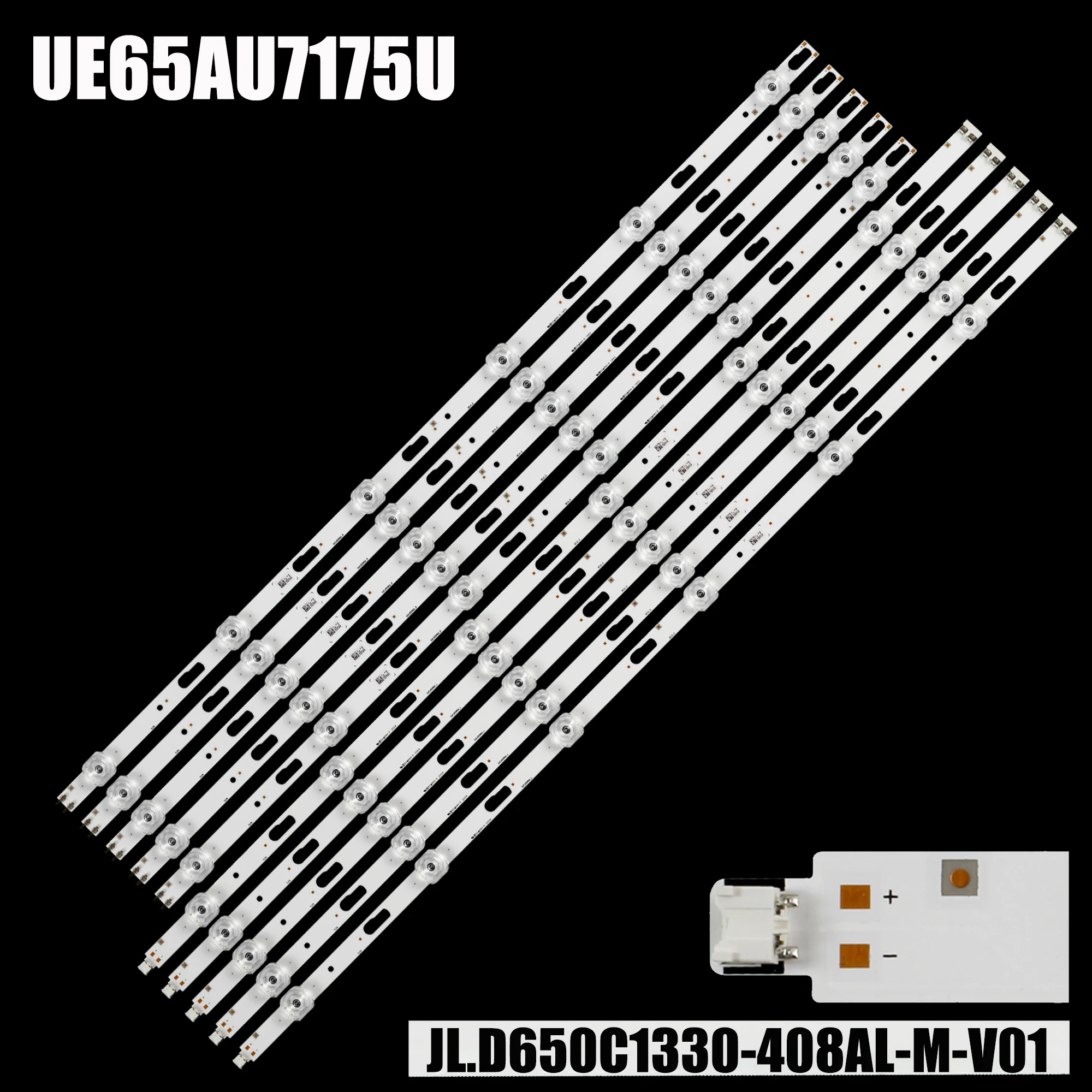 LED Backlight for 65" TV UN65TU8000 UN65TU8200 UN65TU7000 UE65TU7000 UE65TU7105K UE65TU7020K JL.D650C1330-408AL-M_V01 408AR-M_V0
