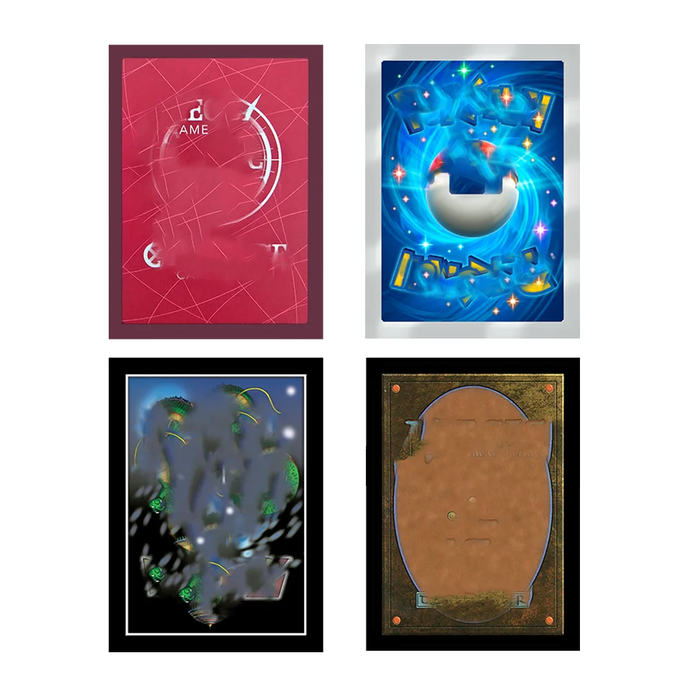 맞춤형 게임 카드 포일/일반 DIY 디자인 개인 맞춤형 카드 모든 게임 카드/스포츠 카드/스타 카드 모든 사진 가능