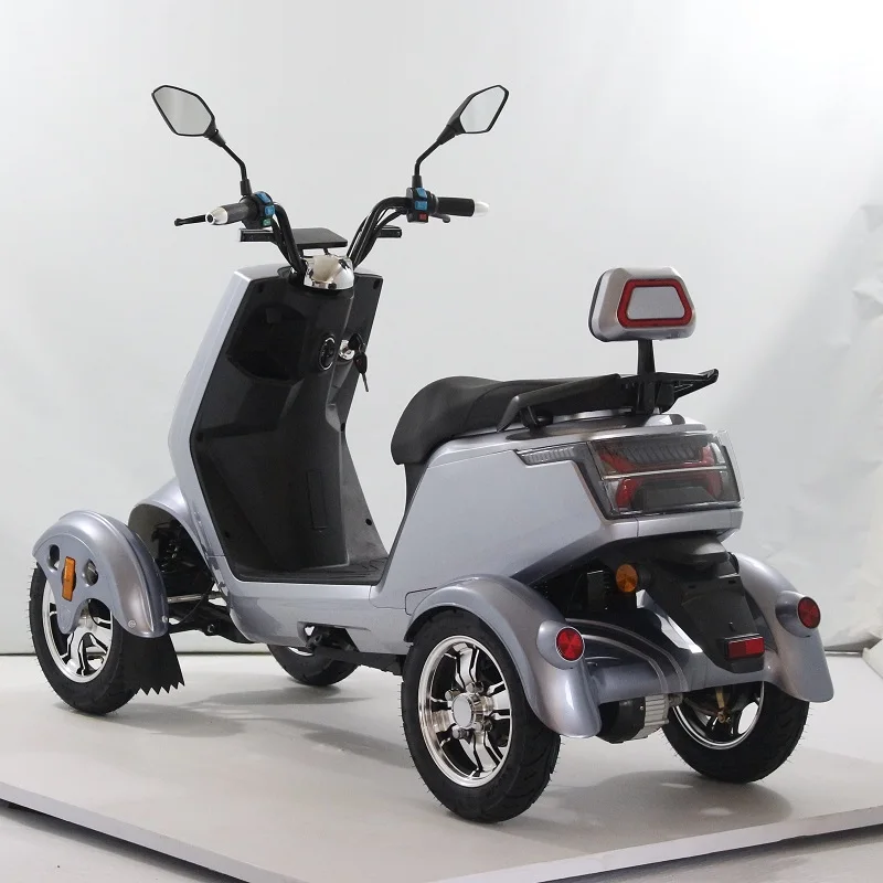 2020 new arrival CE China scooter electrico 72v 600w scooter 50cc for elder 4 wheel scoter electric scooter