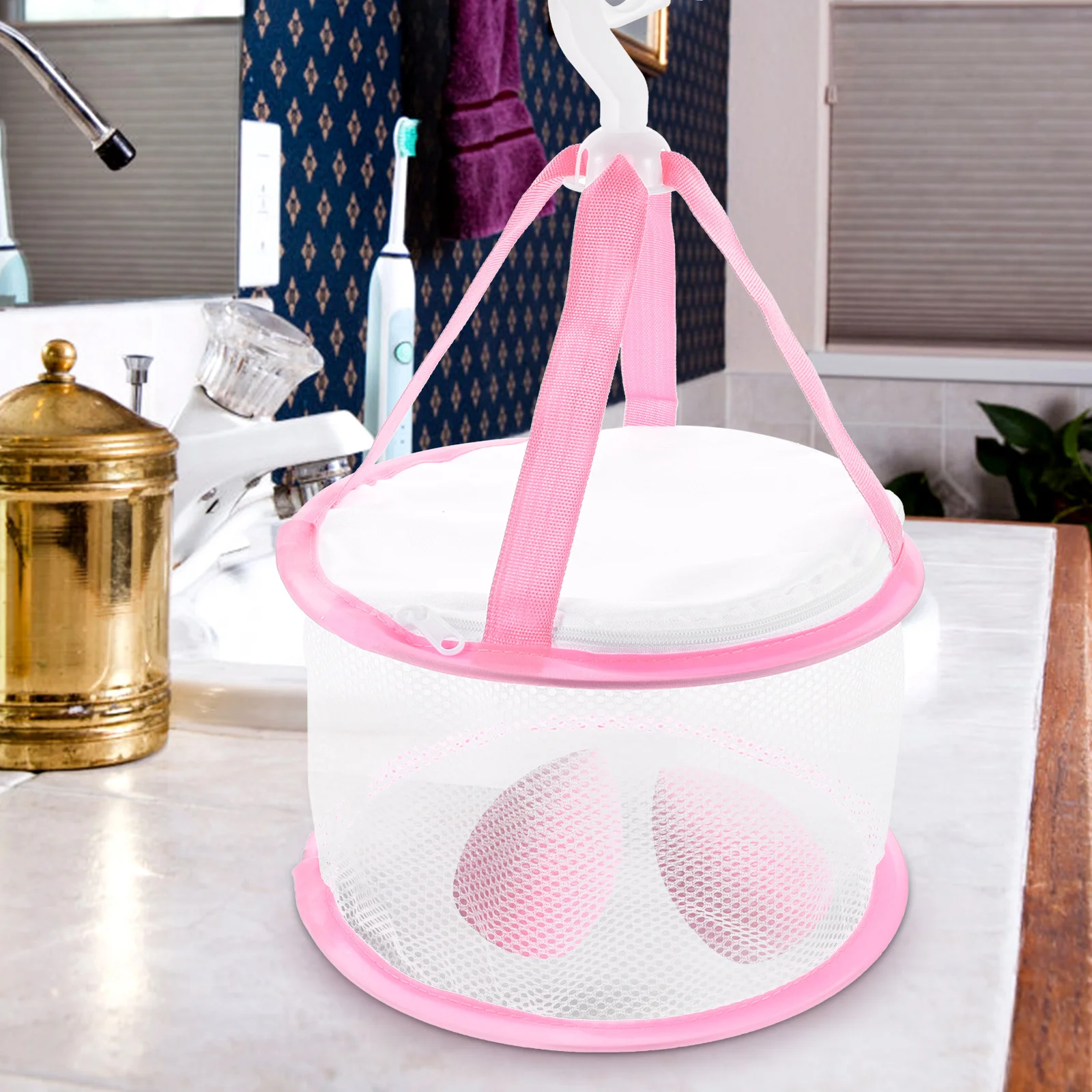 แผ่นทำความสะอาดแปรงแต่งหน้า 1 ชุด พร้อมตาข่ายแขวนสำหรับตากแห้ง แผ่นซิลิโคนทำความสะอาดแปรงแต่งหน้า สำหรับอุปกรณ์แต่งหน้า ชุดทำความสะอาดและตากแห้ง