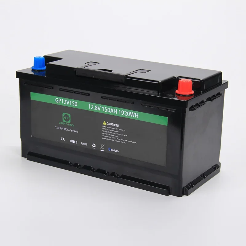 Battery Lifepo4 12v 150ah Lithium Battery Pack For Touring Car/mobile Travel Trailer/rv/caravan