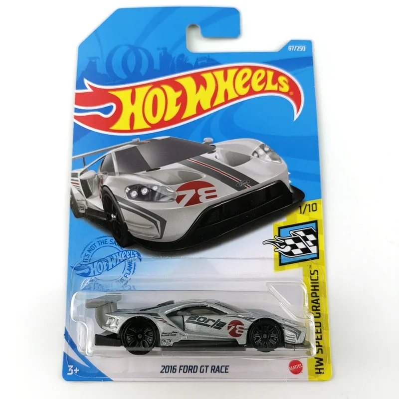 2018-71 HOT WHEELS 1:64 2016 FORD GT RACE series  diecast car model gifts